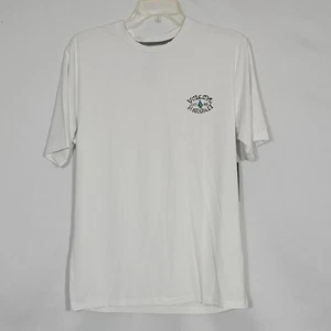 NWT Volcom Thrashguard Loose Fit  White Weaponry Mens Size Medium Upf 50 Shirt - Picture 1 of 9