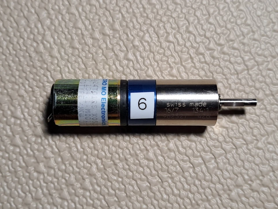 MOTORREDUCTOR FAULHABER MINIMOTOR SA 1624T012S 16/7 134:1  Foto 1 de 1