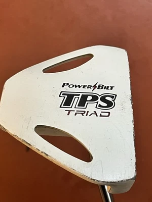 PowerBilt TPS Triad 37” RH Mallet Putter White - Image 1 of 4