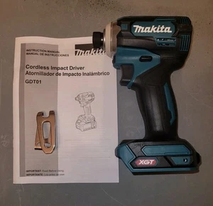 Makita GDT01 40V MAX XGT Brushless Cordless 1/4" Hex Impact Driver (Tool-Only) - Picture 1 of 2