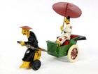 Lot 8090 Tucher & Walther T 132 Chinesenrikscha von 1984 mit EPL Figuren -TOP