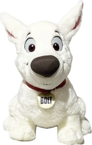 NUEVO Disney Bolt Grande 23 pulgadas Sentado Peluche Juguete Perro con Etiquetas - Imagen 1 de 10