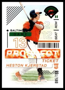 Boleto Panini Prospect Edition HESTON KJERSTAD PROSPECT 2024/199 RC #86 - Imagen 1 de 2