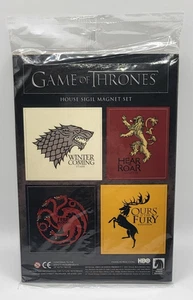 Game Of Thrones House Sigil Magnet Set HBO Dark Horse Comics NEW 2012 Loot Crate - Picture 1 of 1