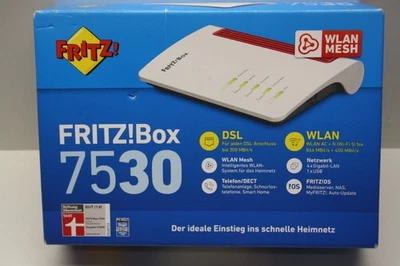 AVM FRITZ!Box 7530 (2000 2839) Dual Band Wlan Mesh Router - Bild 1 von 3