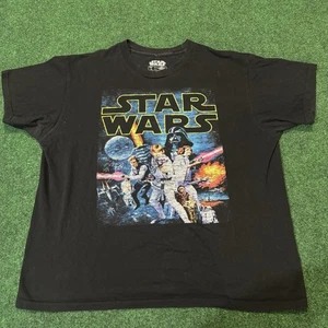 Camiseta gráfica Star Wars A New Hope para hombre L negra Mad Engine Lucasfilm - Imagen 1 de 6