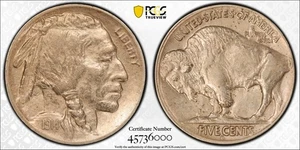 1914-S Buffalo Nickel PCGS XF45 - Picture 1 of 1