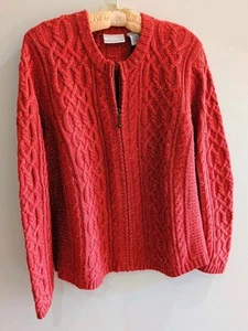 Croft & Barrow XL Strick Full Zip Cardigan Pullover - Bild 1 von 9