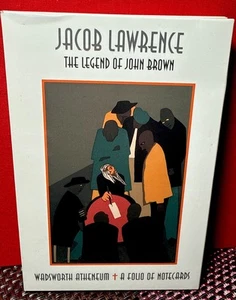 Jacob Lawrence THE LEGEND OF JOHN BROWN Folio of 10 Cards Wadsworth Atheneum - Picture 1 of 5