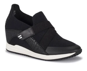 Baretraps Johanna Damen-Slipper 2,25 Zoll versteckter Keilabsatz schwarz 10M neu ohne Karton - Bild 1 von 12