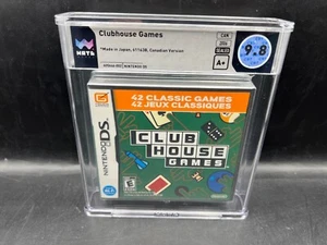 Clubhouse Games CAN Nintendo DS WATA 9.8 A+ FACTORY SEALED VGA - Picture 1 of 6