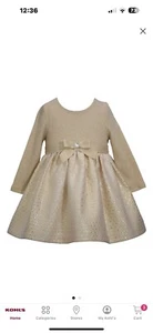 Bonnie Jean Gold Dress - Picture 1 of 3