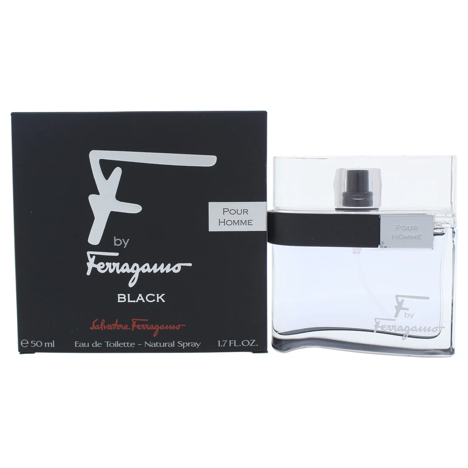 F Black de Salvatore Ferragamo para hombre - spray EDT de 1,7 OZ Foto 1 de 1
