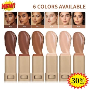 1*Velvet Matte Foundation Stick Hydrating Lightweight Concealer Foundation Stick - Picture 1 of 17