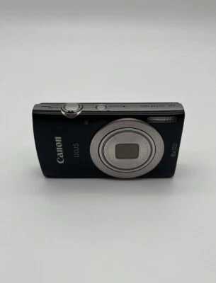Canon IXUS 185 Schwarz - Kompakte Digitalkamera - 20 MP - Blitz defekt LESEN - Bild 1 von 4