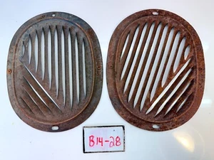 OEM 1959 - 1963 Chevy Impala Belair Kick Panel Vent Grille Trim Biscayne B14-28 - Picture 1 of 12