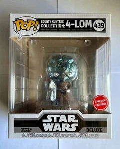 Funko Pop Star Wars 4-LOM Kopfgeldjäger GameStop exklusiv #439 Bobblehead - Bild 1 von 6