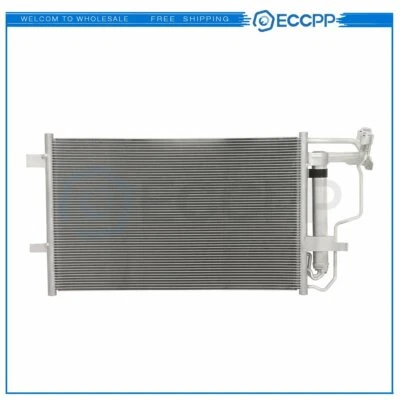 AC Condenser For 2010-2013 Mazda 3 4-Door 2.0L 2.3L 2.5L l4 Aluminum Core Foto 1 de 4