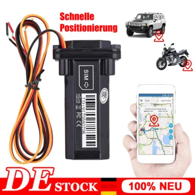 MINI GPS Tracker für KFZ Auto LKW Motorrad Echtzeit GPS Sender Ortung Peilsender - Bild 1 von 4