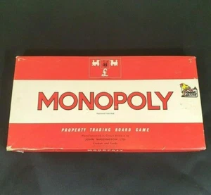 Vintage Waddingtons Monopoly - 1970s - Used - Family Game - Complete - Good Cond - Picture 1 of 11