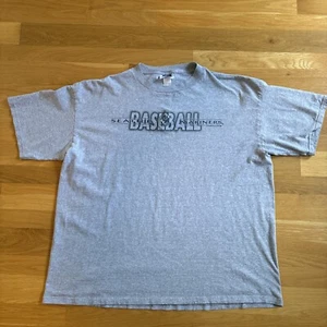Vintage 2000 CSA MLB Seattle Mariners Baseball Grey Adult 2XL T Shirt - Picture 1 of 7