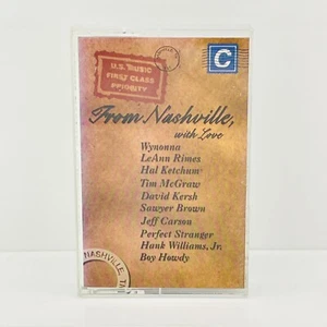 From Nashville with Love Cassette Tape 1997 Wynonna Tim McGraw Jeff Carson - Picture 1 of 3