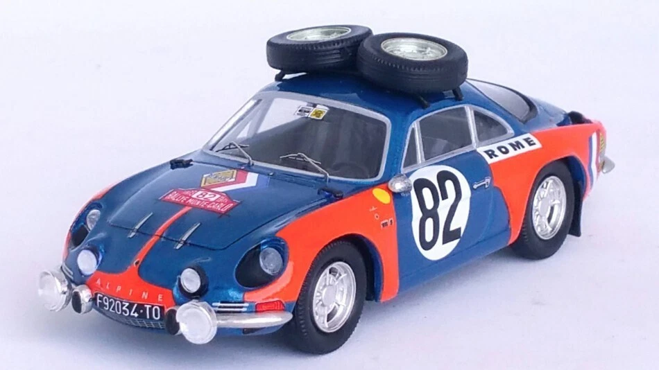 ALPINE A110 MONTE CARLO RALLY 1973 DE BONIS-PELOSSA 1:43 - Immagine 1 di 1