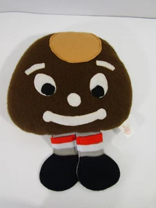 Vintage Ohio State Brutus Buckeye 14" Plush By Sheram Puppets 1978 - Picture 1 of 9