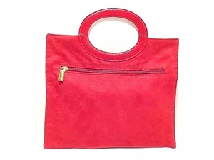 BOLSO DE MANO ROJO BORGHESE MONEDERO #ROJO #125-C - Imagen 1 de 1