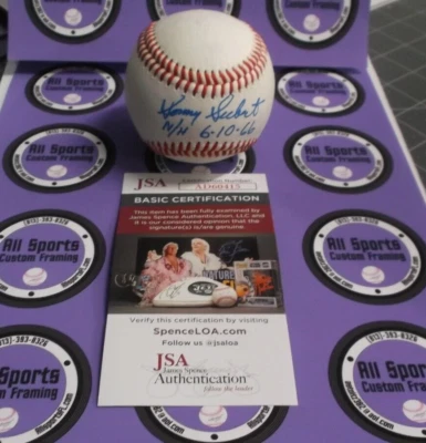 Sonny Siebert Boston Medias Rojas Indios Autografiado Rolb1 Béisbol JSA #AD60415 Foto 1 de 4