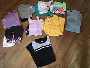 NWT~Girls size 7-8 & 8 clothes lot of 15 Pcs.~Spring/Summer Outfits, Dresses + - Picture 1 of 5