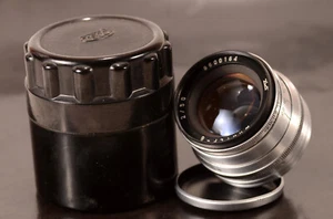 JUPITER 8 Serviced CLA LEICA f2 50mm L39 USSR FED Zorki SONNAR copy Lens NEW - Picture 1 of 11
