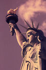 Statue de la Liberté New York gros plan torche photo art affiche imprimée 12x18