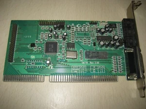 ISA YAMAHA 719 OPL Sound Blaster Pro Compatible Sound Card Works w/Wavetable Cn. - Photo 1/2