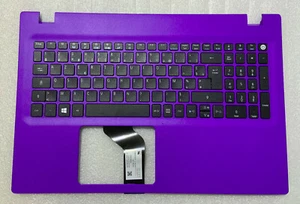 Tastatur AZERTY Französisch Acer Aspire E5-573 E5-573G 6B.MW7N7.009 Topcase Lila - Bild 1 von 3