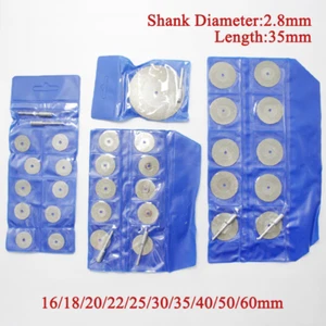 10 Pcs Diamond Cutting Discs Set Grinding Disc and Mandrels Size:16mm-60mm  - Picture 1 of 4