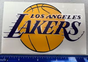 "LAL" pegatina/calcomanía con logotipo de baloncesto de Los Angeles Lakers - Imagen 1 de 1