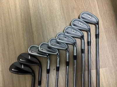 Nike Iron Set Victory Red Split Cavity FLEX-S　9pcs 4-9,P,52°,56° used - Image 1 of 4