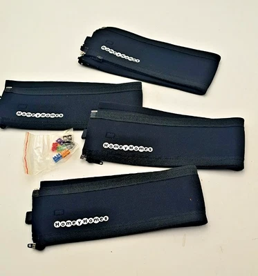 Homey Home 3 Funda de Gestión de Cables Cremallera Envoltura Ocultador de Alambres Cubierta Organizador Foto 1 de 4