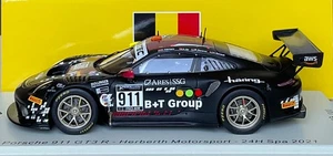 Porsche 911 991 GT3 R Team Herbert Motorsport N. 911 24h SPA 2021 1/43 Spark - Foto 1 di 6