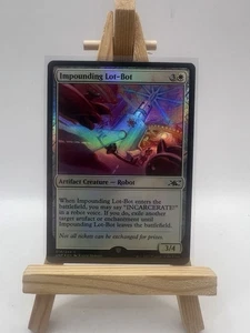 Impounding Lot-Bot #014/244 Foil MTG Unfinity 2022 Common TCG Card LP/NM - Picture 1 of 16