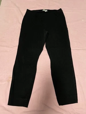 Pantalón Charter Club Para Mujer Talla 4P Negro Calce Clásico Cremallera Lateral Pierna Recta Foto 1 de 4