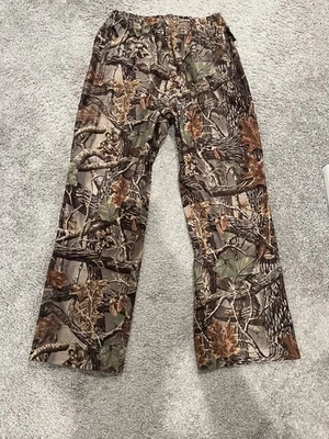 Cabela's Dry Plus Pants Men's XL Mossy Oak  Break Up Camo Hunting Ankle Zip - Image 1 of 3