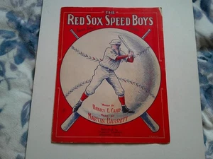 The Red Sox Speed Boys Noten 1912 Top Zustand - Bild 1 von 5