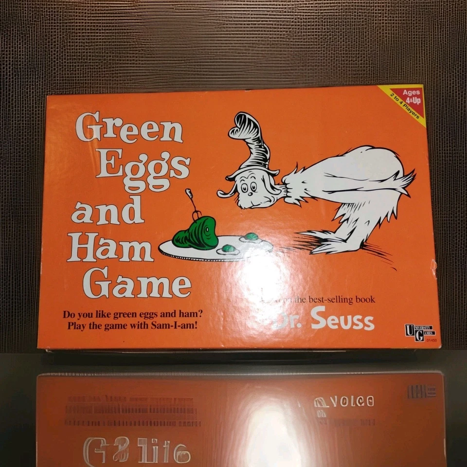 Vintage Green Eggs and Ham Board Game Dr. Seuss University Games 1996 NEW In Box - Image 1 of 2