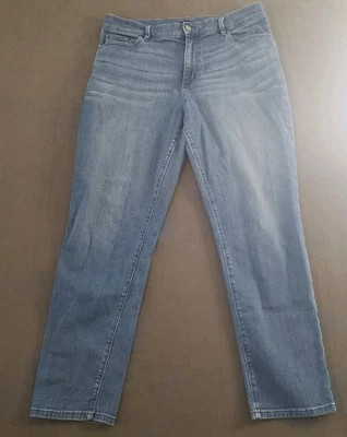 Jeans Ann Taylor Factory feminino tamanho 12 cintura alta reto - Imagem 1 de 4