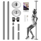 SereneLife Professional Portable & Removable Stripper Fitness Dancing Pole,