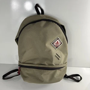 Volcom Outdoor Unisex Adult Tan Adjustable Strap Backpack Bag With Patch - Picture 1 of 12