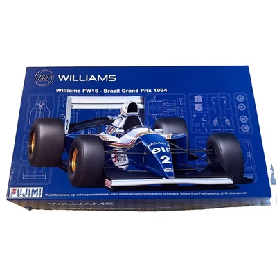 Fujimi Williams FW16 Brazil GP 1994 1/20 Scale Model Kit Senna F1 Car - Image 1 of 3