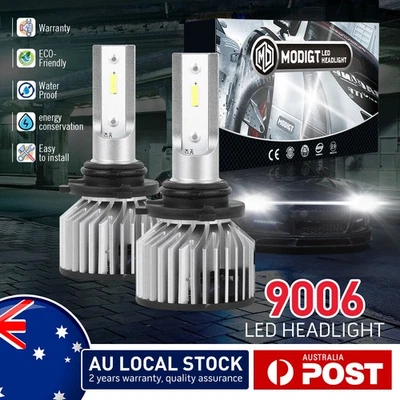 2X 9006 HB4 LED Fog Light Bulbs Kit 6000K 100W for 2007-2010 Infiniti G35 G37 AU - image 1 of 4